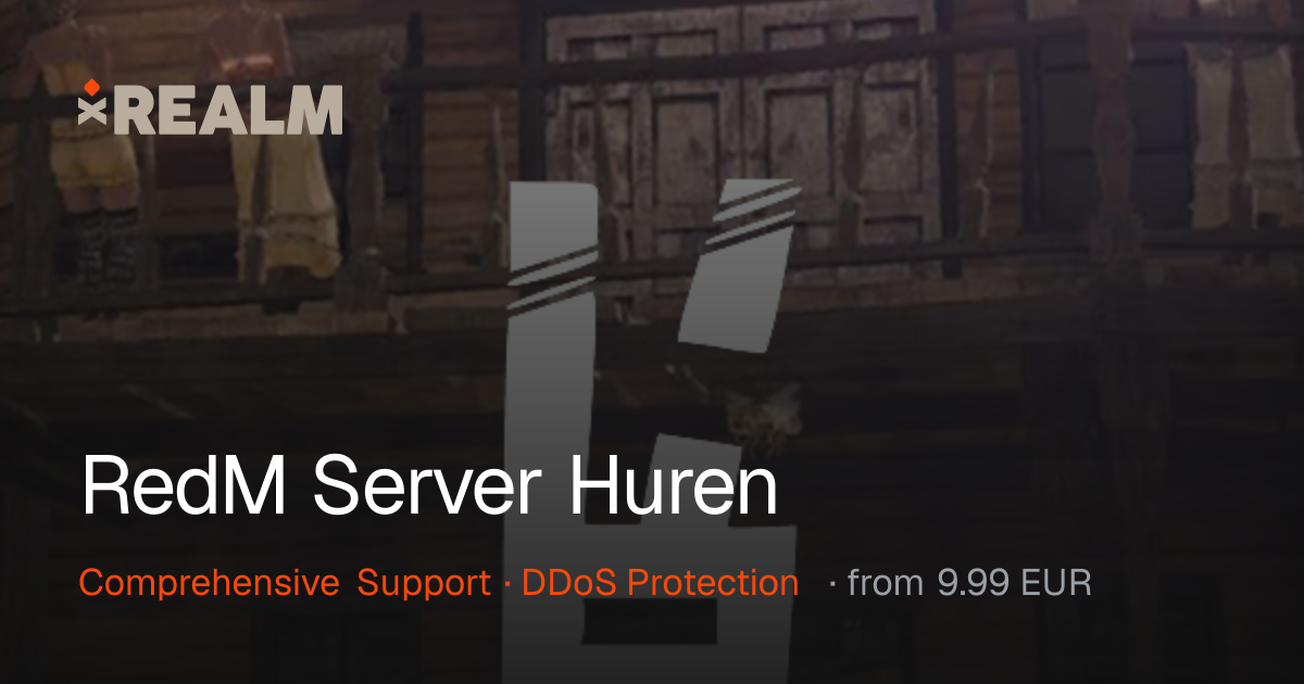 RedM server huren - xREALM